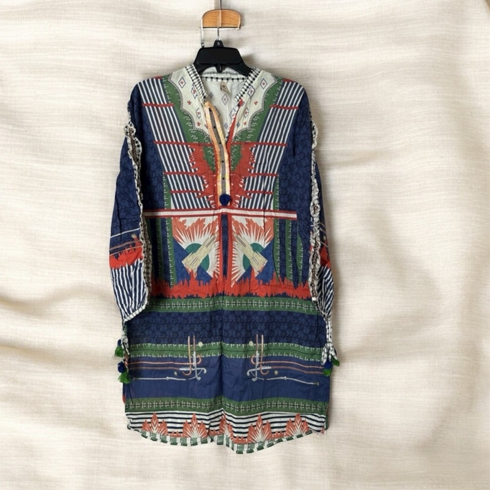 Pakistani Designer Printed Kurti